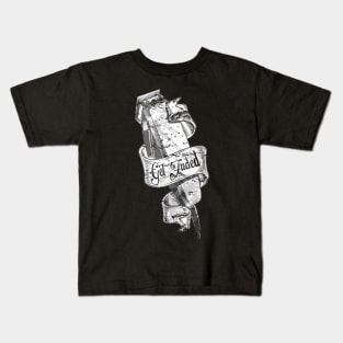 get faded barber Kids T-Shirt